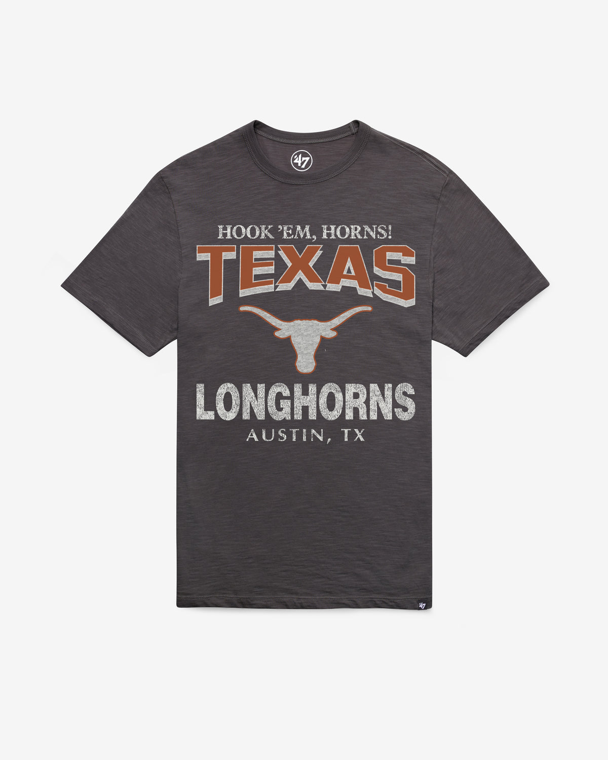 TEXAS LONGHORNS HEAD ON '47 SCRUM TEE