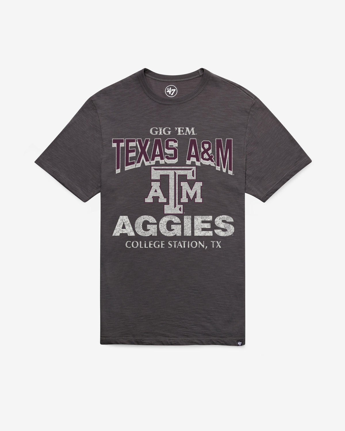 TEXAS A&M AGGIES HEAD ON '47 SCRUM TEE