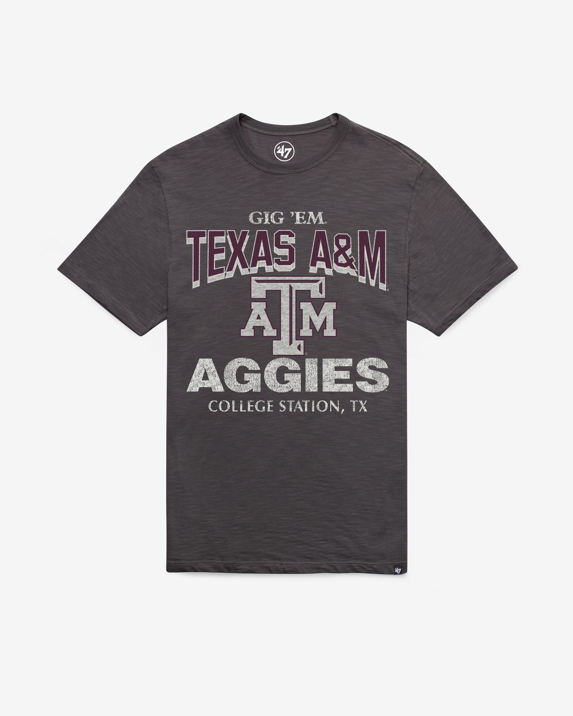 TEXAS A&M AGGIES HEAD ON '47 SCRUM TEE