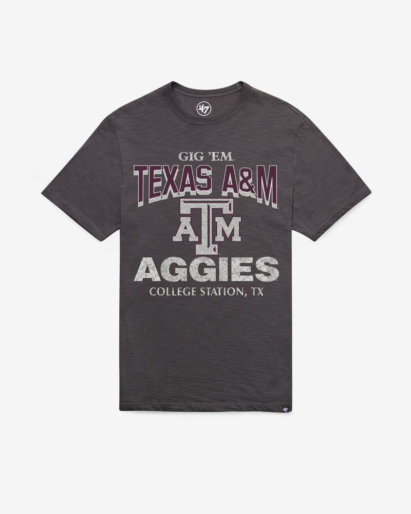 TEXAS A&M AGGIES HEAD ON '47 SCRUM TEE