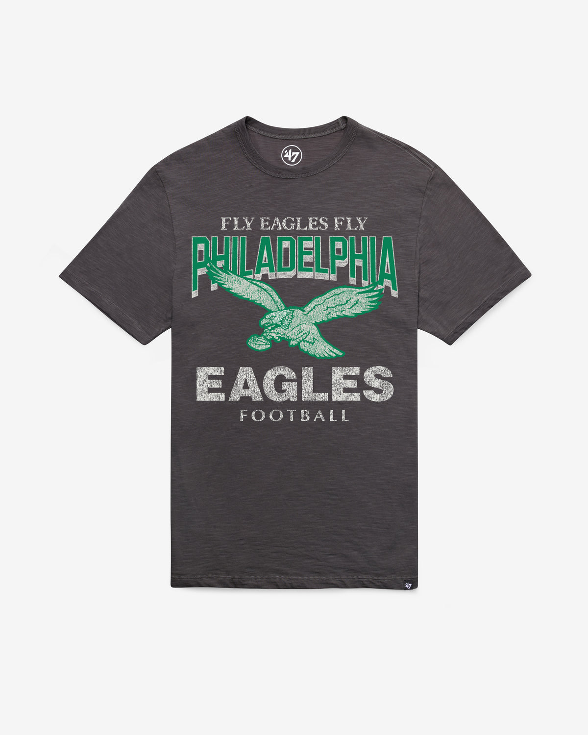 PHILADELPHIA EAGLES HISTORIC HEAD ON '47 SCRUM TEE