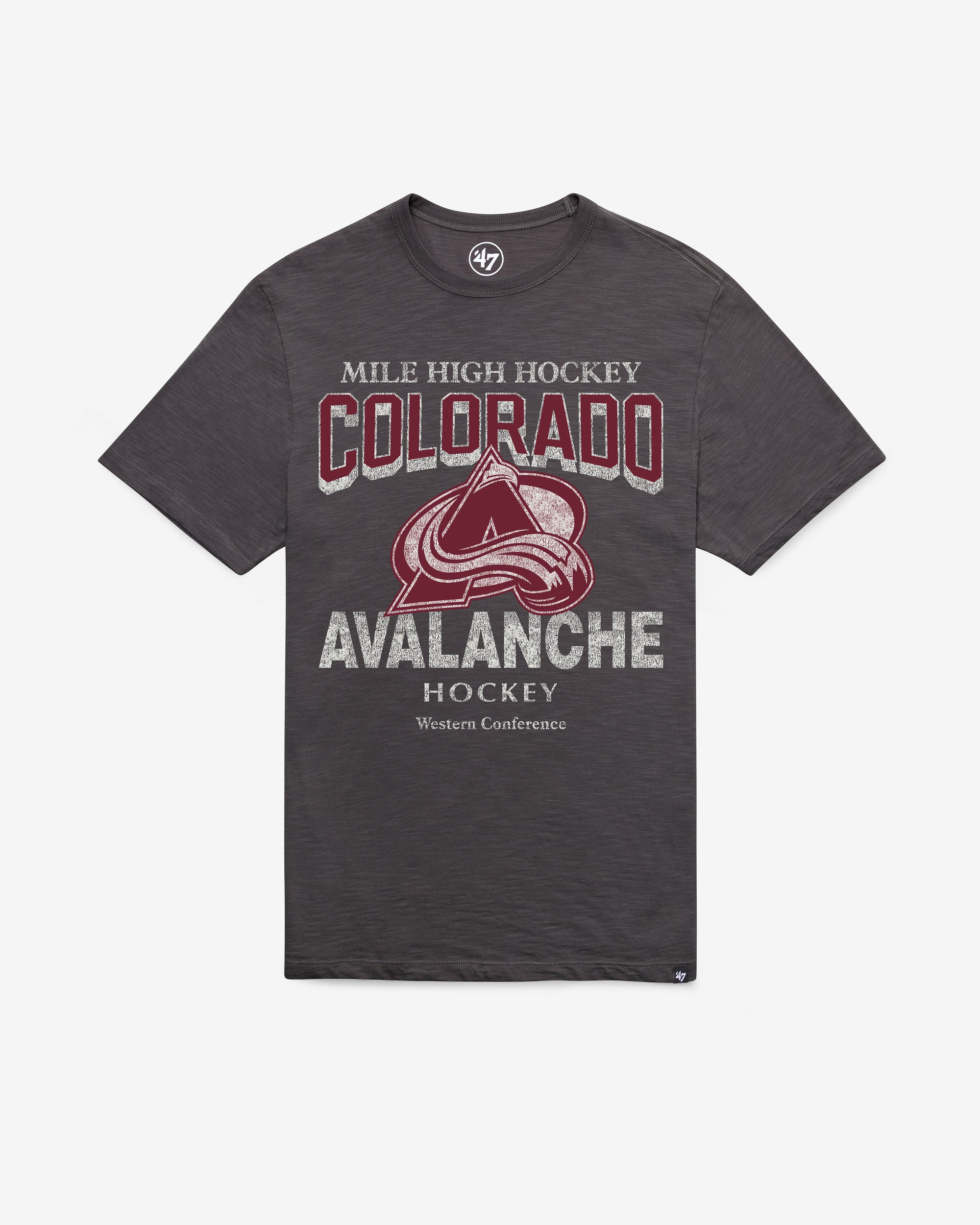 COLORADO AVALANCHE HEAD ON '47 SCRUM TEE