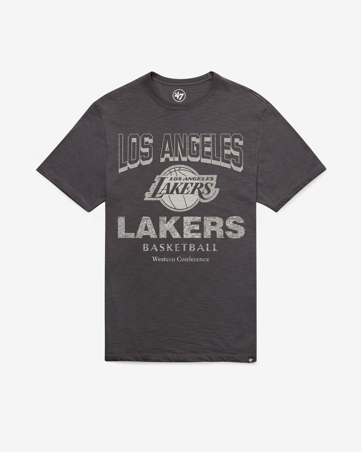 LOS ANGELES LAKERS HEAD ON '47 SCRUM TEE