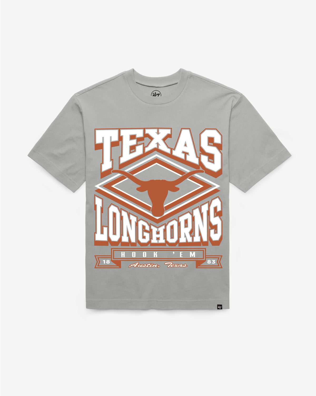 TEXAS LONGHORNS HEATER '47 FOUNDATION TEE