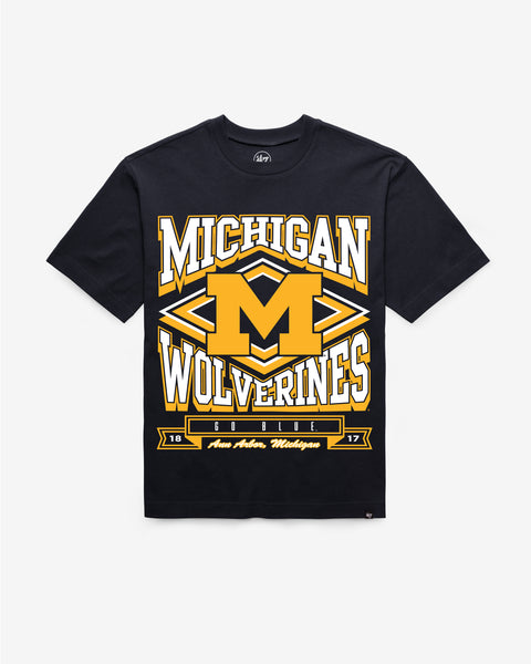 MICHIGAN WOLVERINES HEATER '47 FOUNDATION TEE