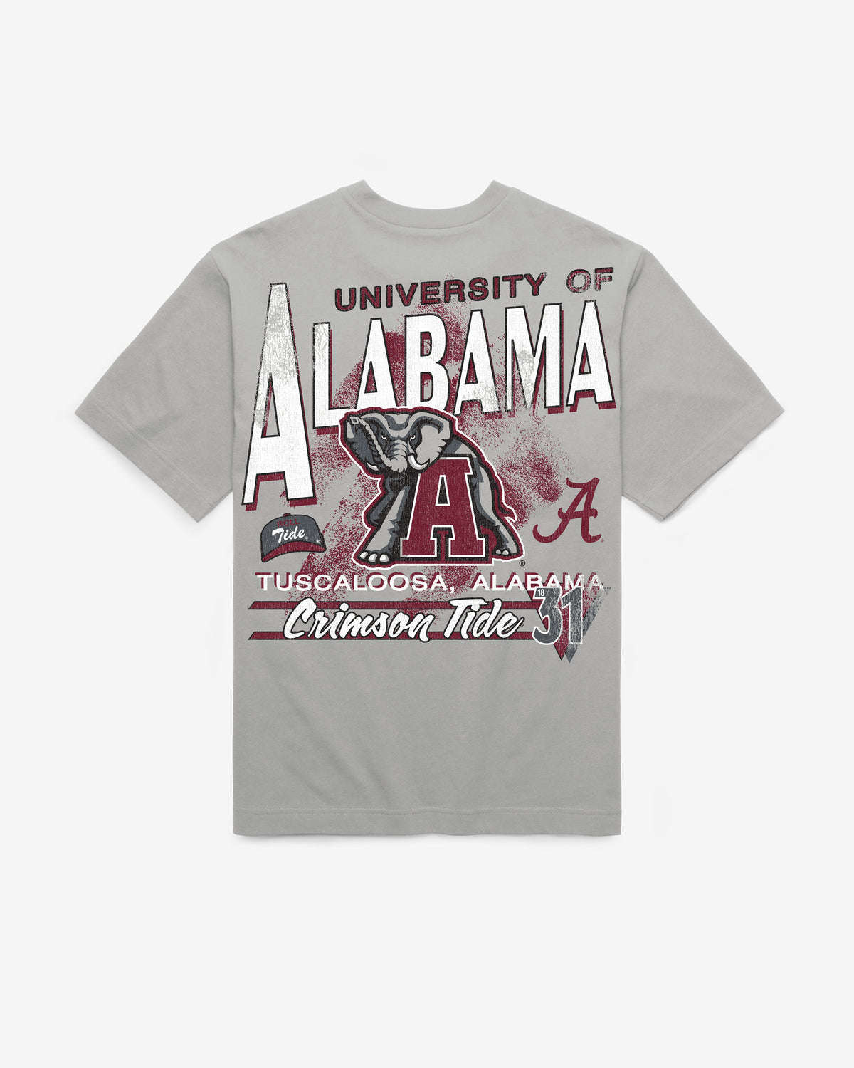 ALABAMA CRIMSON TIDE UNDER BAR '47 FOUNDATION TEE