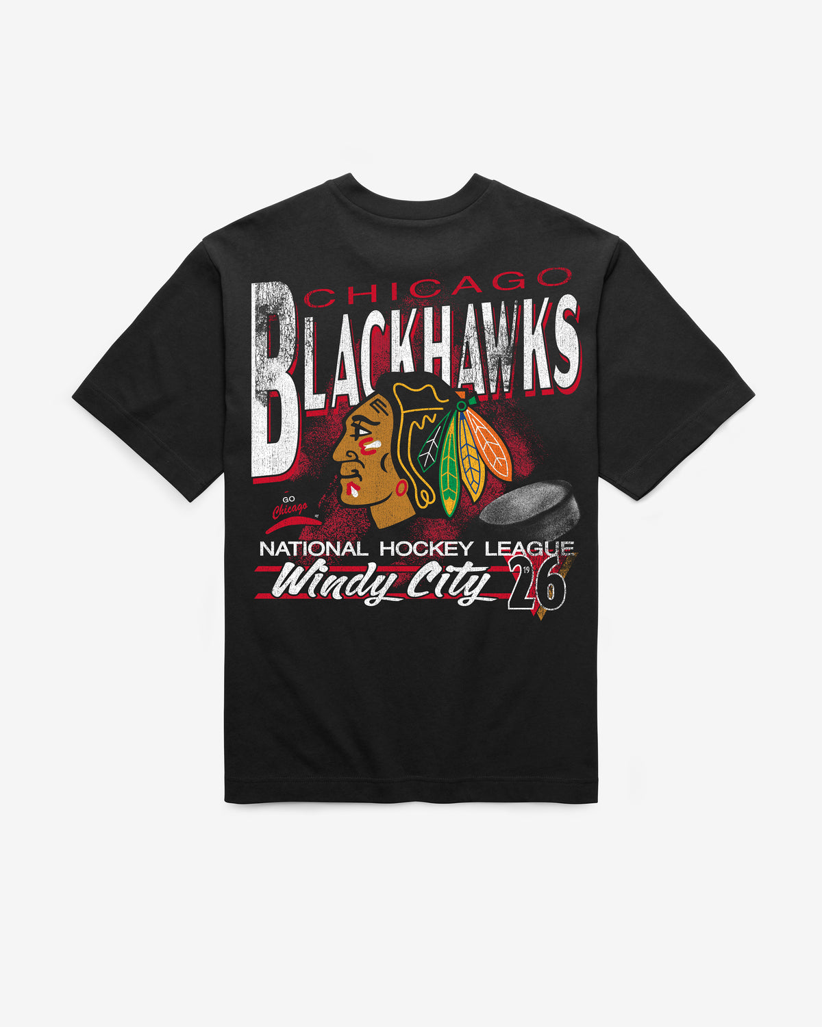 CHICAGO BLACKHAWKS UNDER BAR '47 FOUNDATION TEE