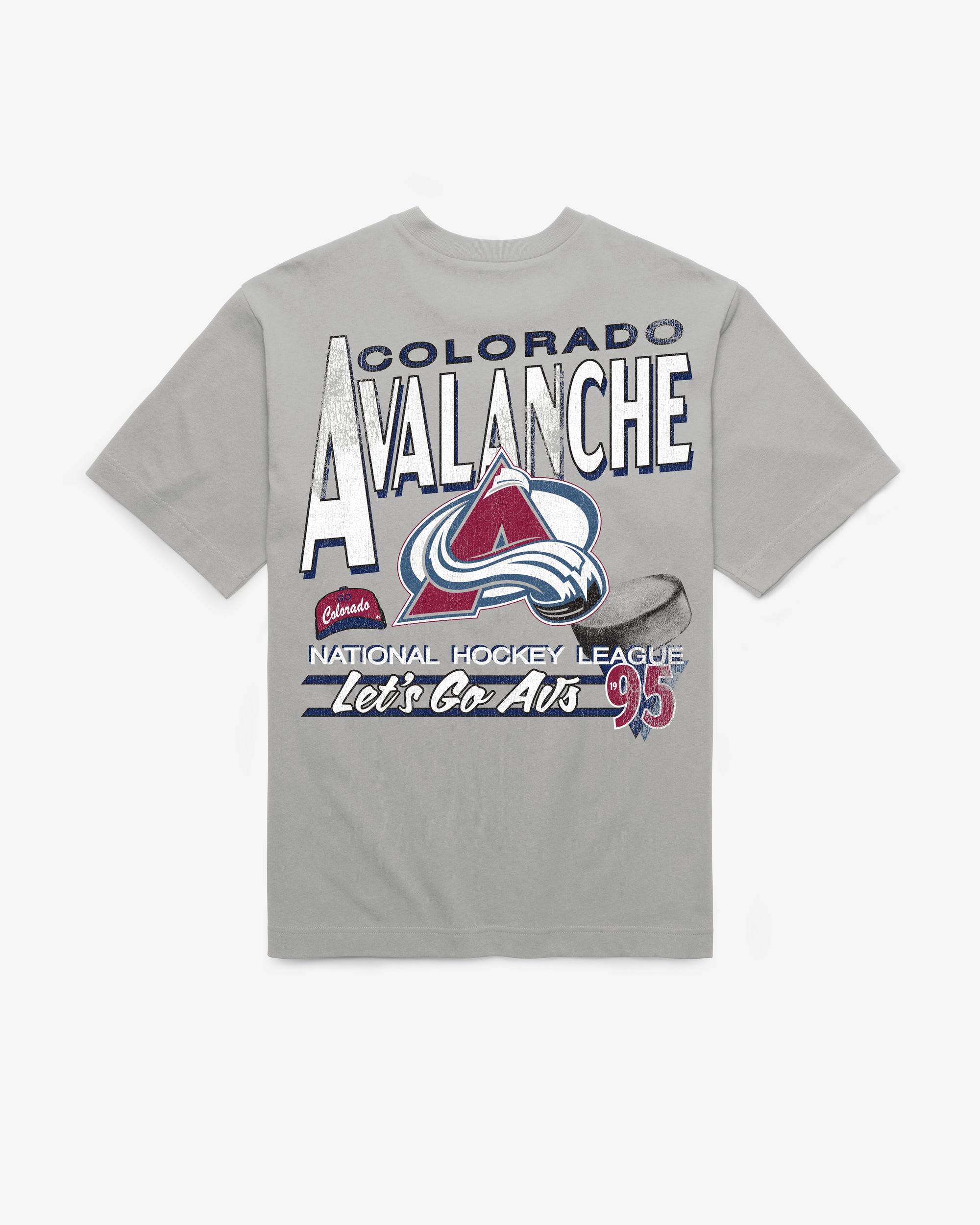 COLORADO AVALANCHE UNDER BAR '47 FOUNDATION TEE