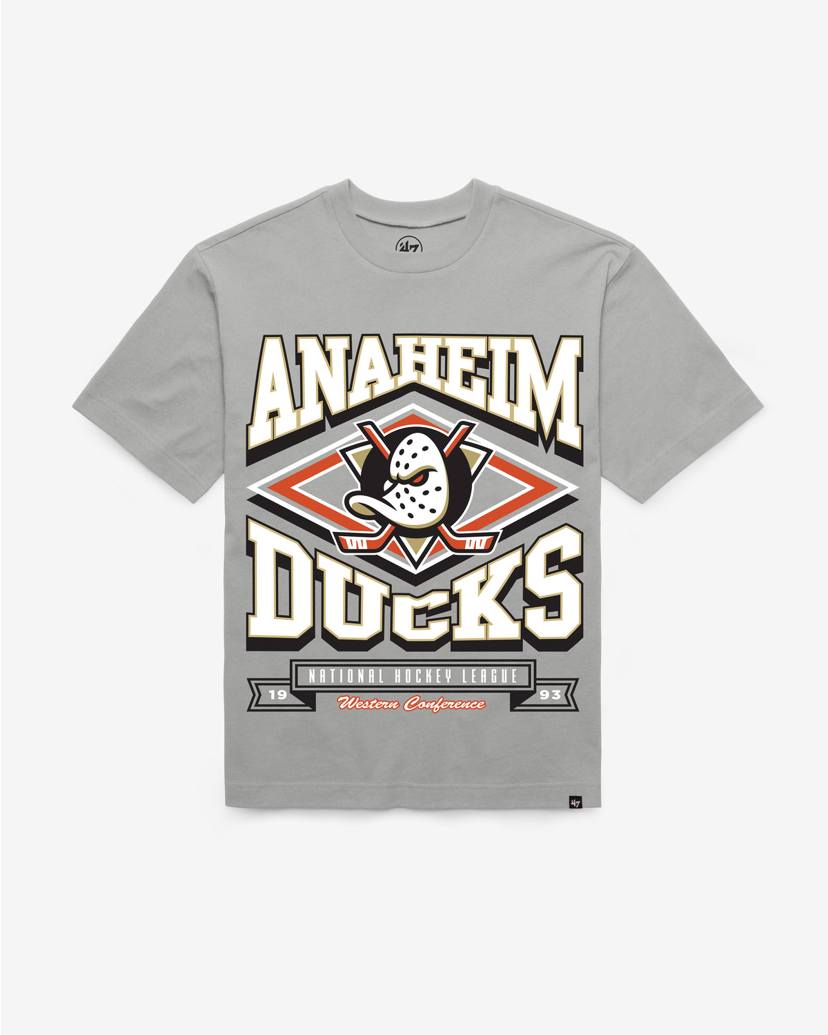 ANAHEIM DUCKS HEATER '47 FOUNDATION TEE