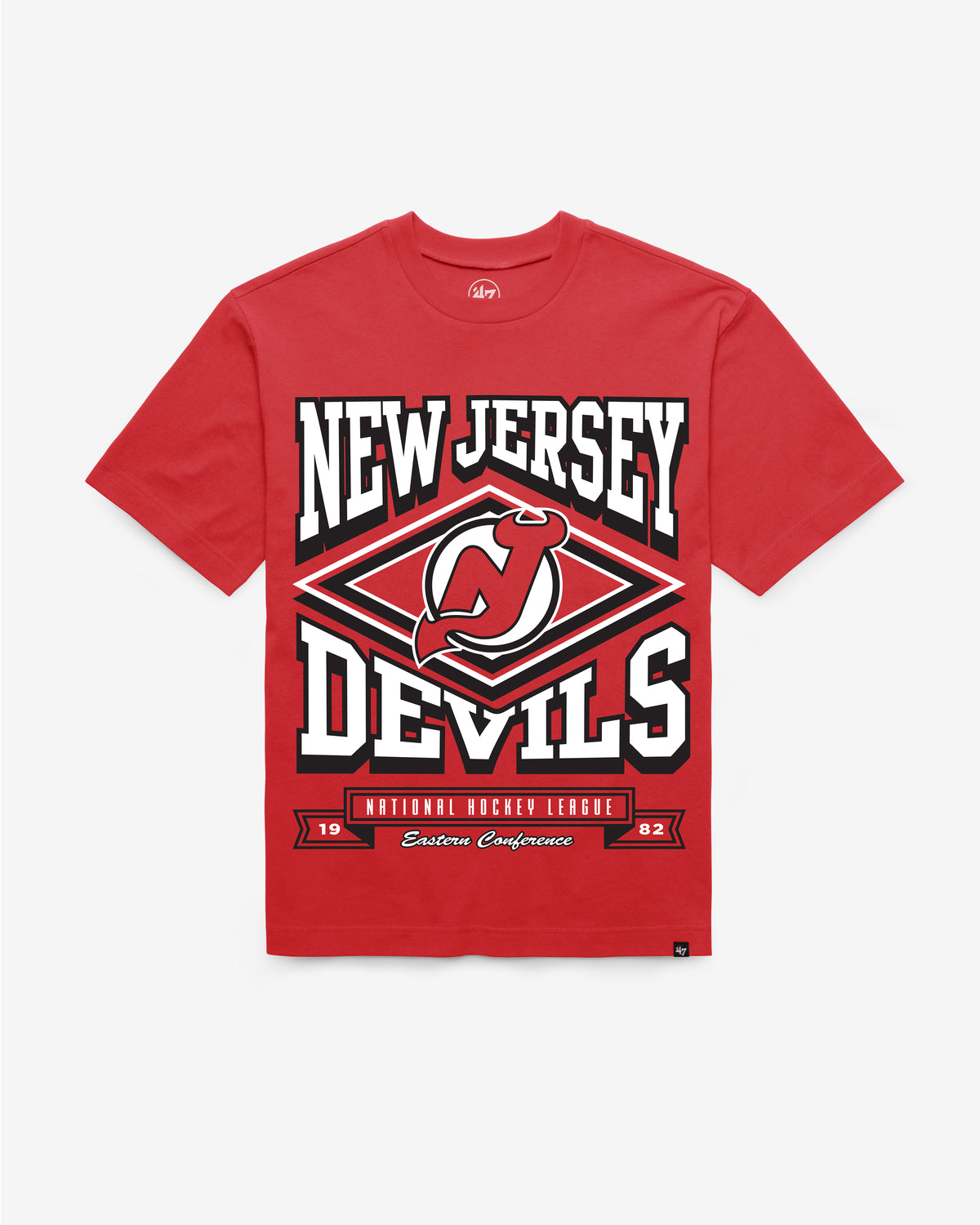 NEW JERSEY DEVILS HEATER '47 FOUNDATION TEE