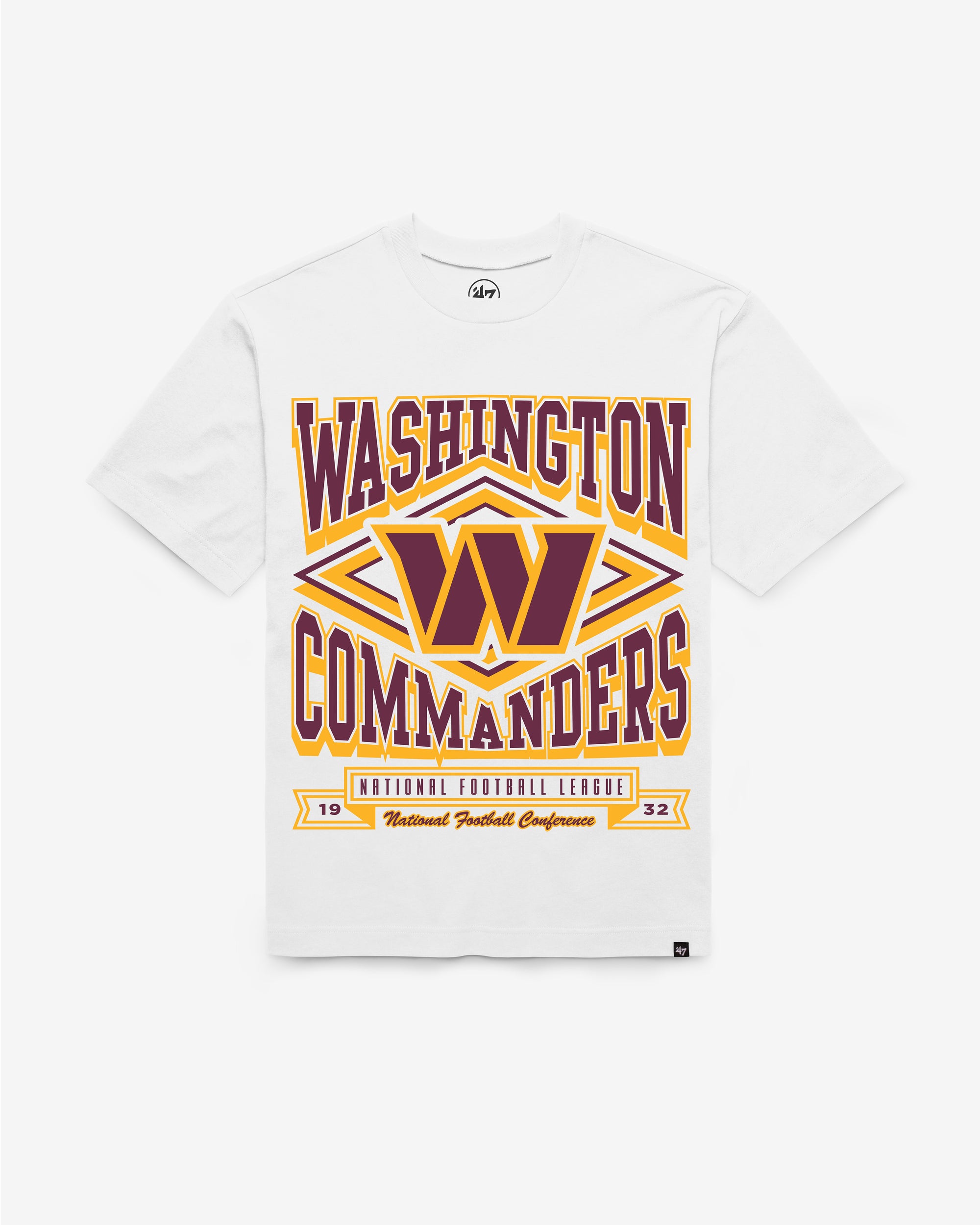 WASHINGTON COMMANDERS HEATER '47 FOUNDATION TEE
