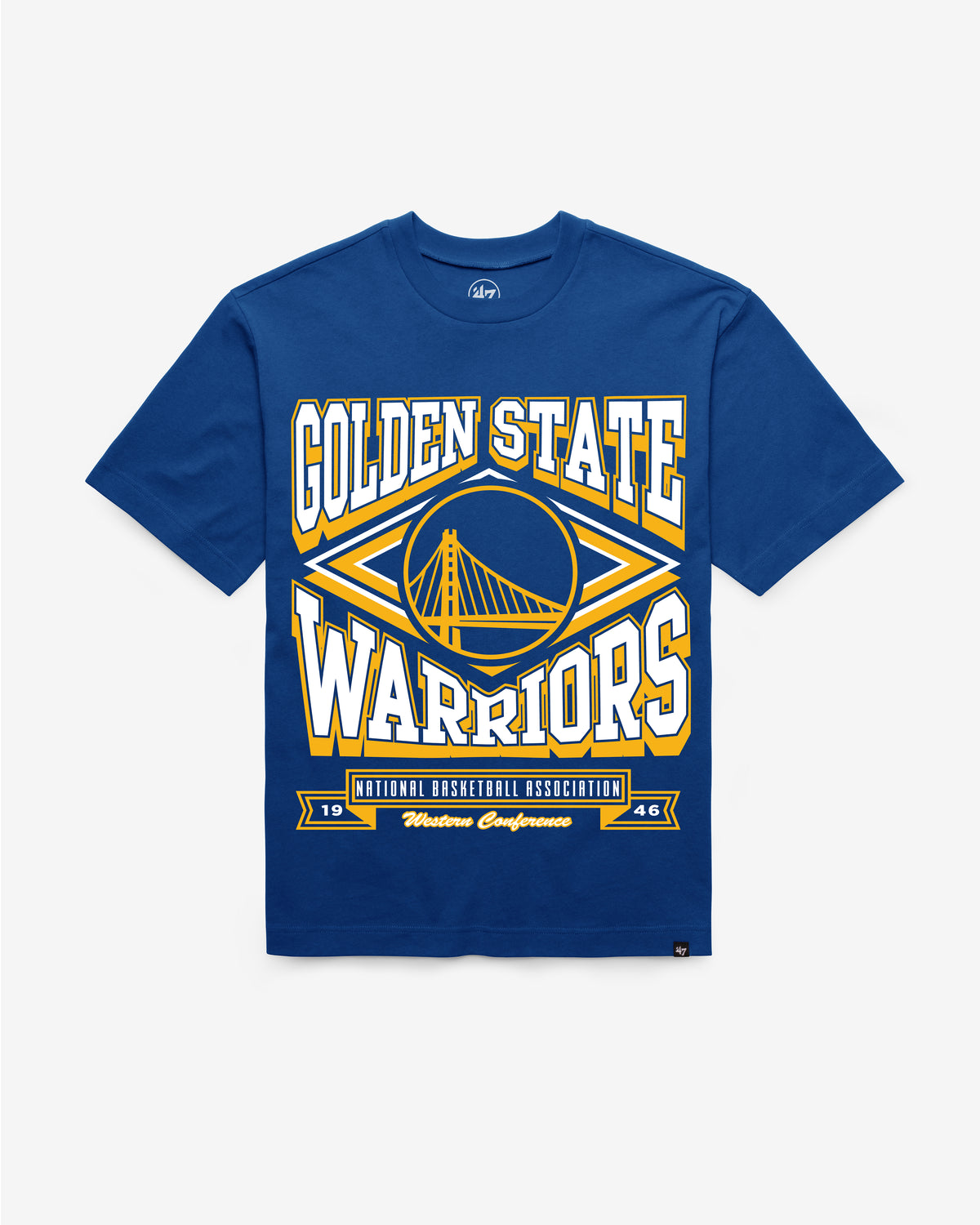 GOLDEN STATE WARRIORS HEATER '47 FOUNDATION TEE