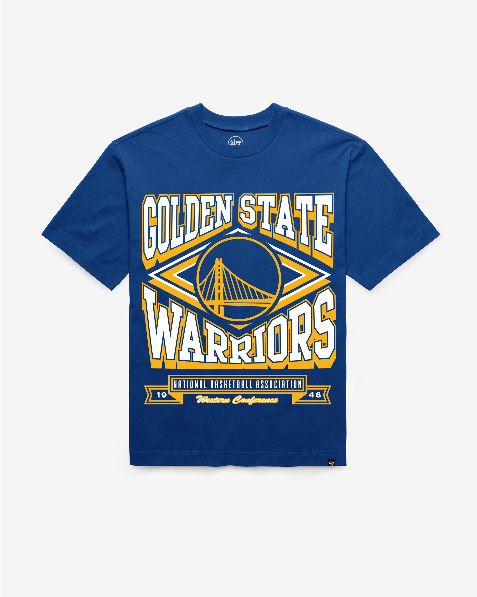 GOLDEN STATE WARRIORS HEATER '47 FOUNDATION TEE