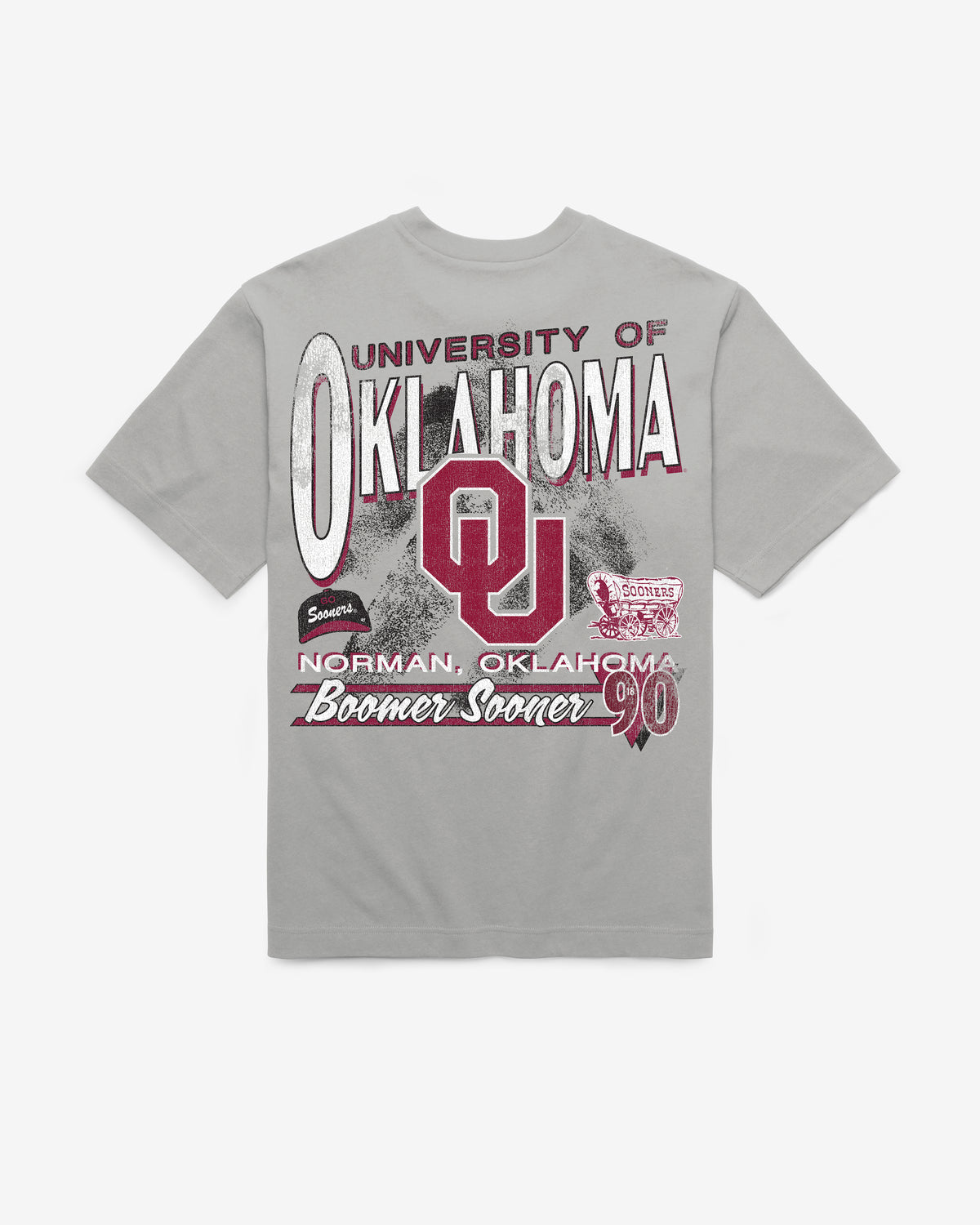 OKLAHOMA SOONERS UNDER BAR '47 FOUNDATION TEE