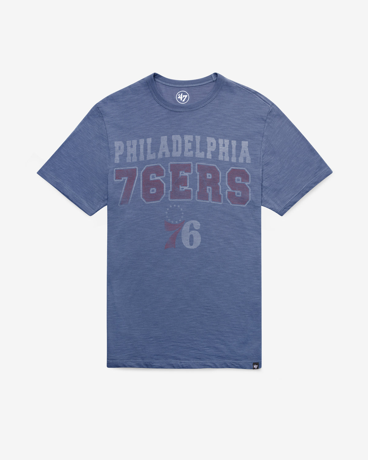 PHILADELPHIA 76ERS STADIUM WAVE '47 SCRUM TEE