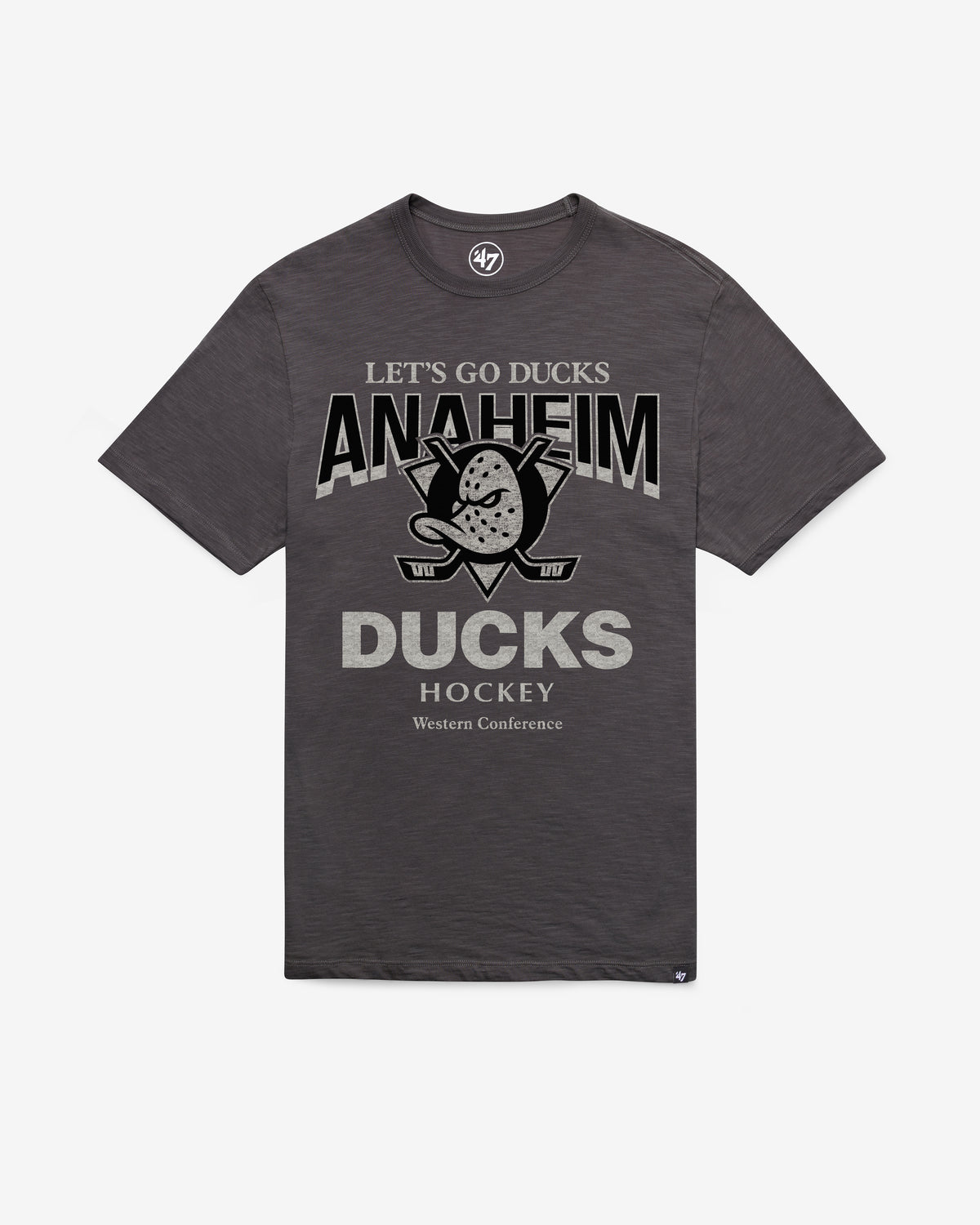 ANAHEIM DUCKS HEAD ON '47 SCRUM TEE