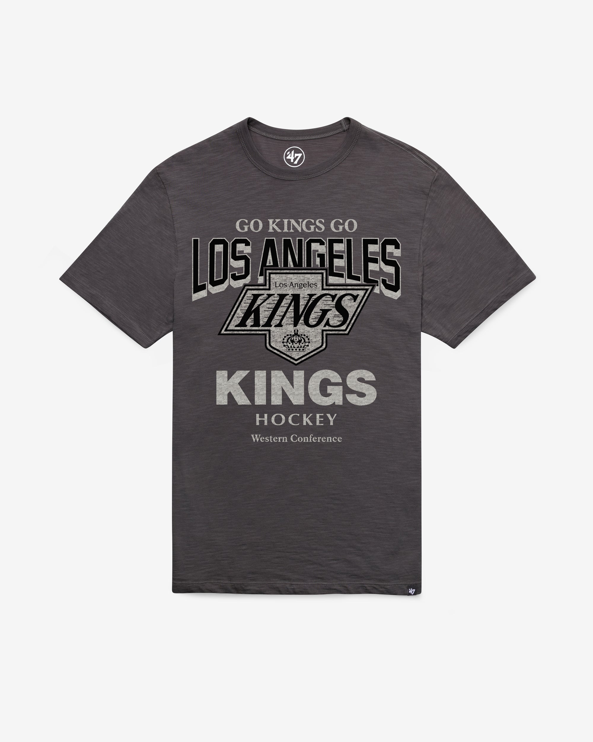 LOS ANGELES KINGS VINTAGE HEAD ON '47 SCRUM TEE