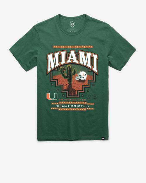 MIAMI HURRICANES FIESTA BOWL '47 HEADLINE HOOD