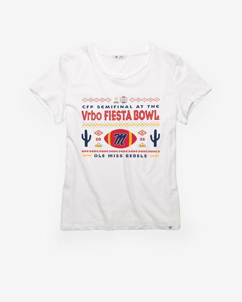 MISSISSIPPI REBELS FIESTA BOWL '47 FRANKIE TEE WOMENS