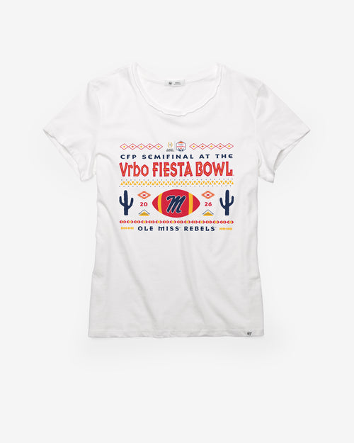 MISSISSIPPI REBELS FIESTA BOWL '47 FRANKIE TEE WOMENS