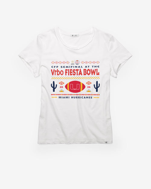 MIAMI HURRICANES FIESTA BOWL '47 HEADLINE HOOD