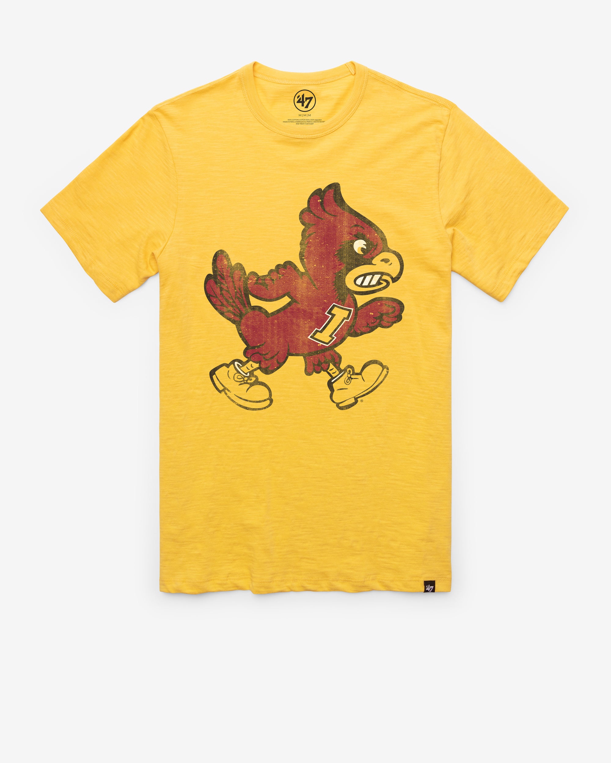 IOWA STATE CYCLONES VINTAGE GRIT '47 SCRUM TEE