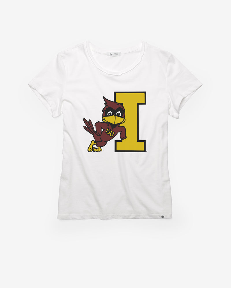 IOWA STATE CYCLONES VINTAGE PREMIER '47 FRANKIE TEE WOMENS
