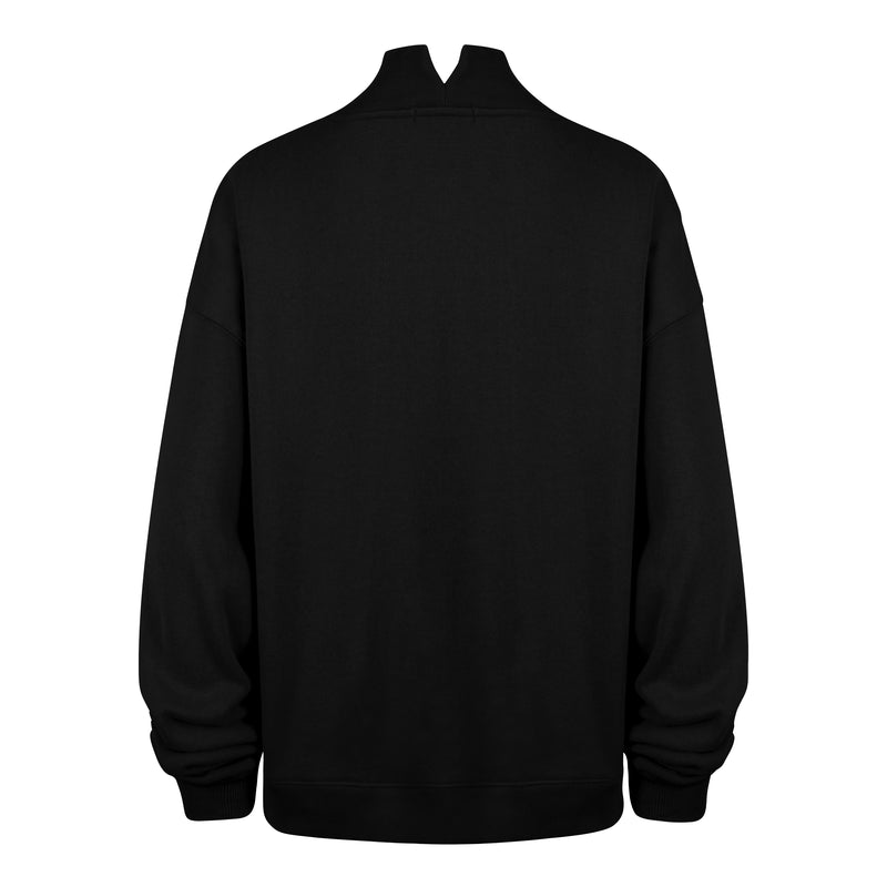 BROOKLYN NETS VANTAGE '47 WOMEN'S MOCK NECK PULLOVER