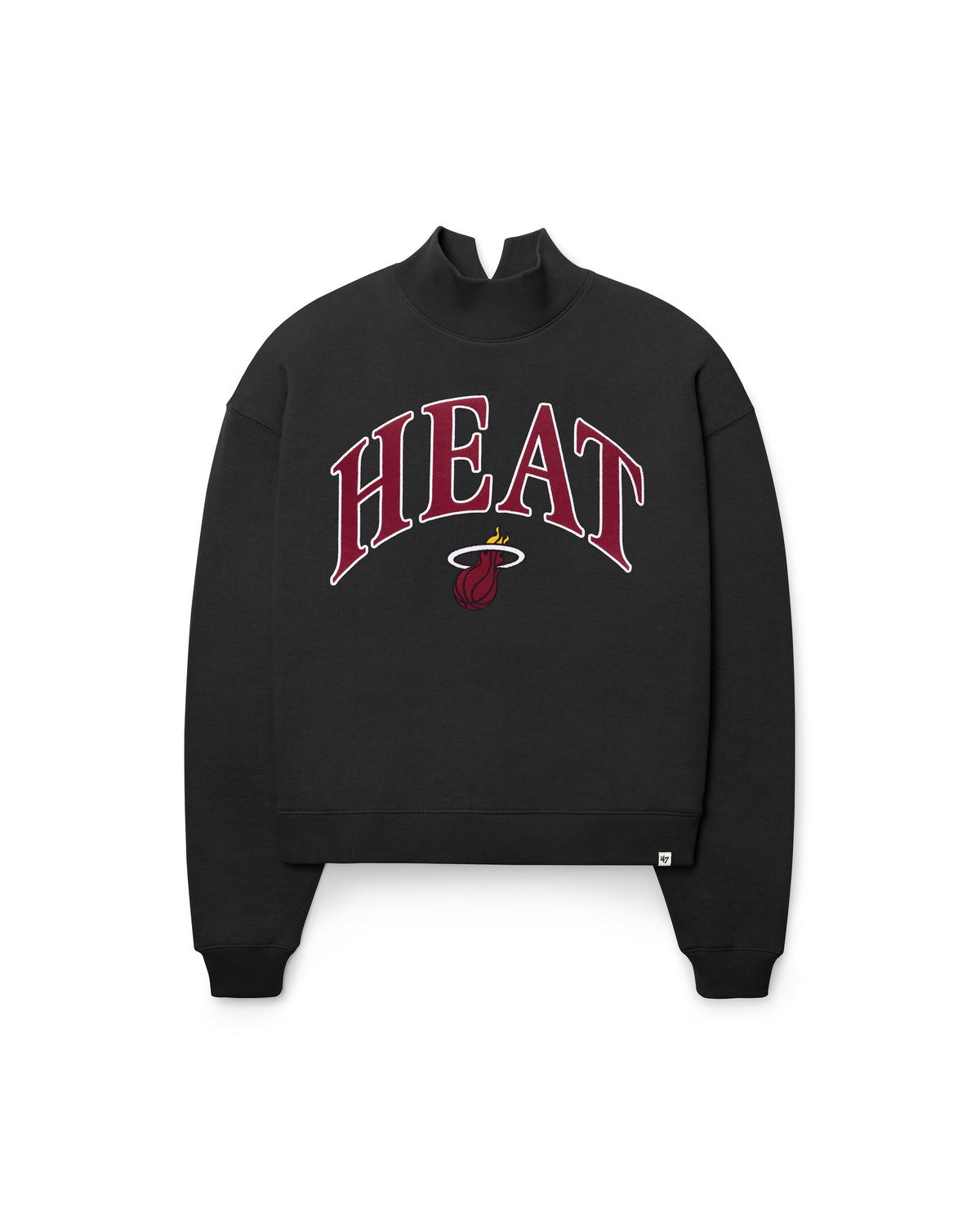 MIAMI HEAT VANTAGE '47 WOMEN'S MOCK NECK PULLOVER