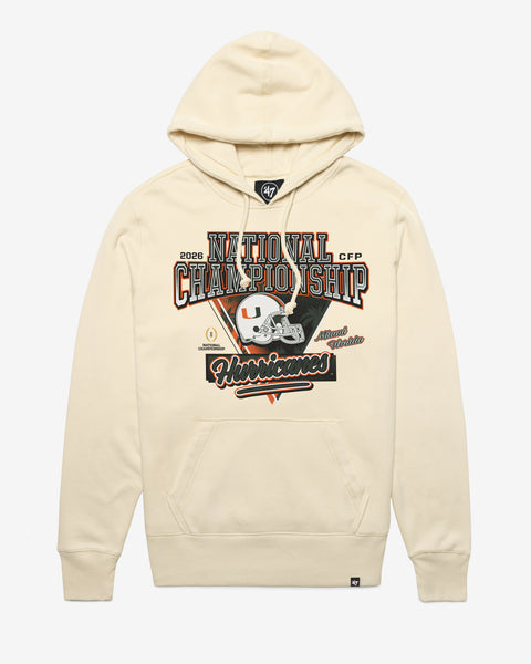MIAMI HURRICANES CFP NATIONAL CHAMPIONSHIP '47 HEADLINE HOOD