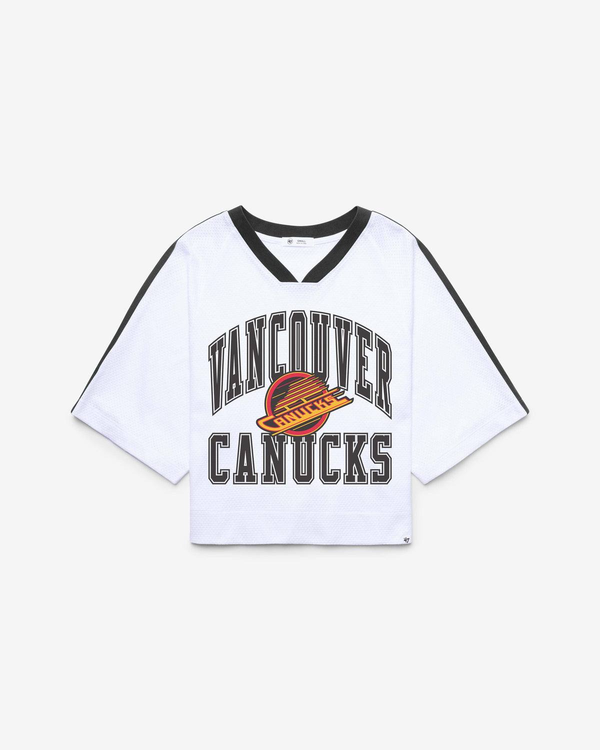 VANCOUVER CANUCKS BIG OVERARCH '47 WOMEN'S DROP NEEDLE RAGLAN