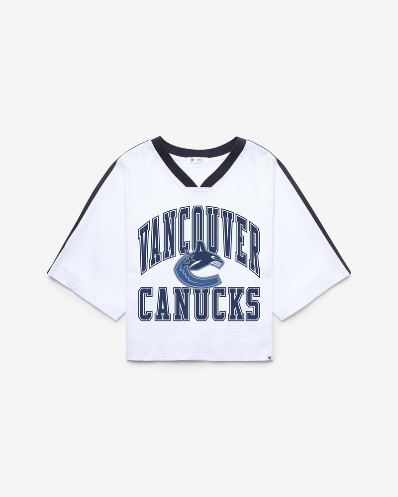 VANCOUVER CANUCKS BIG OVERARCH '47 WOMEN'S DROP NEEDLE RAGLAN