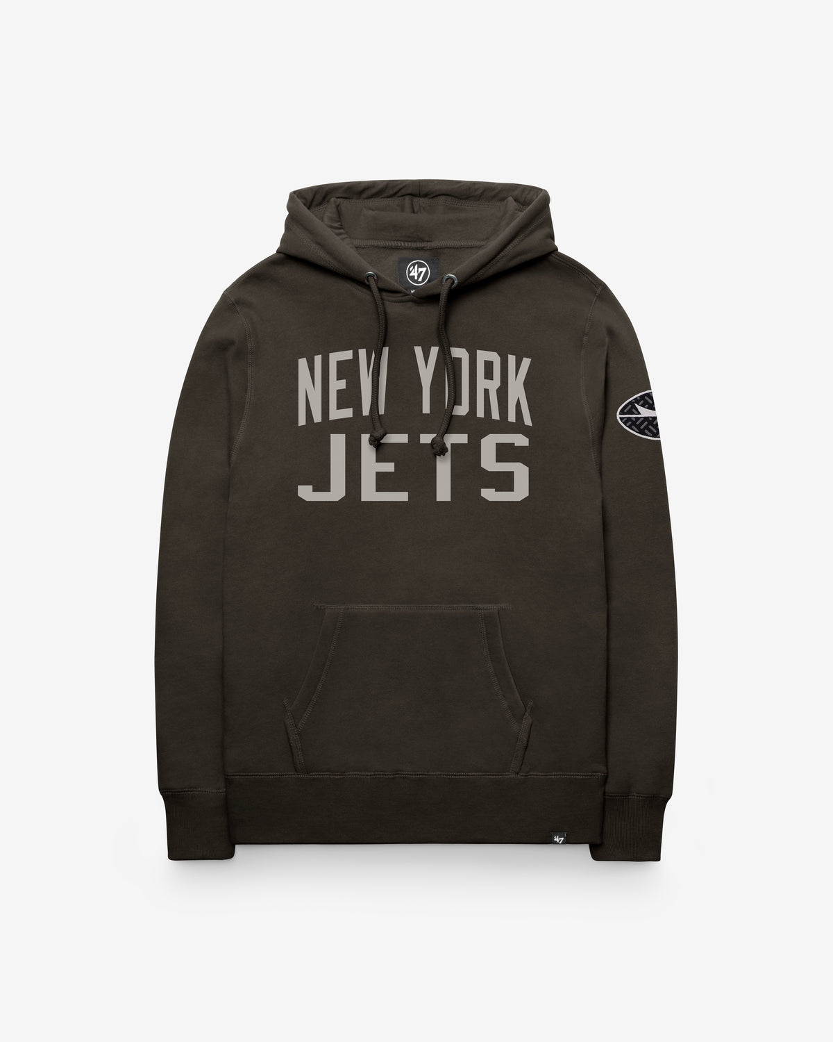 NEW YORK JETS RIVALRY GAMEBREAK '47 HEADLINE PULLOVER HOOD