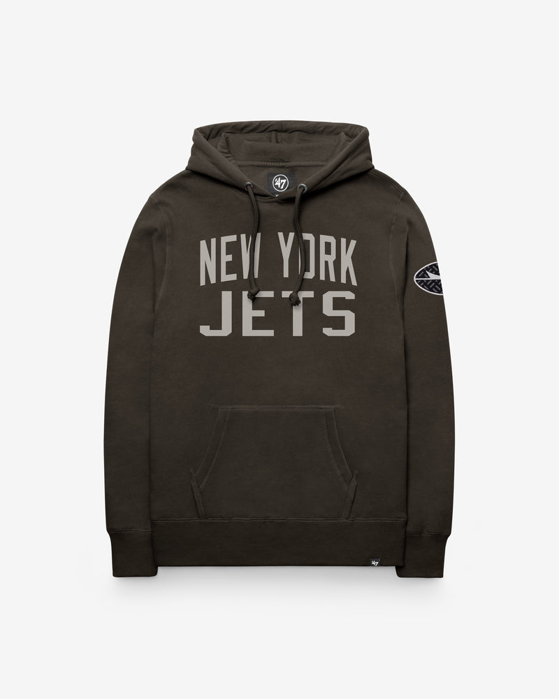 NEW YORK JETS RIVALRY GAMEBREAK '47 HEADLINE PULLOVER HOOD