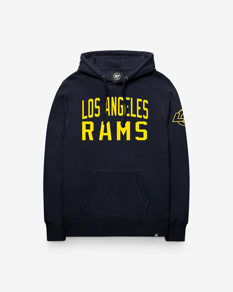 LOS ANGELES RAMS RIVALRY GAMEBREAK '47 HEADLINE PULLOVER HOOD