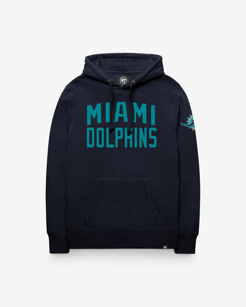 MIAMI DOLPHINS RIVALRY GAMEBREAK '47 HEADLINE PULLOVER HOOD