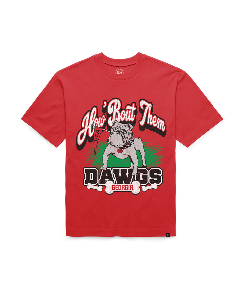 GEORGIA BULLDOGS VINTAGE VARSITY HOUSE '47 FOUNDATION TEE