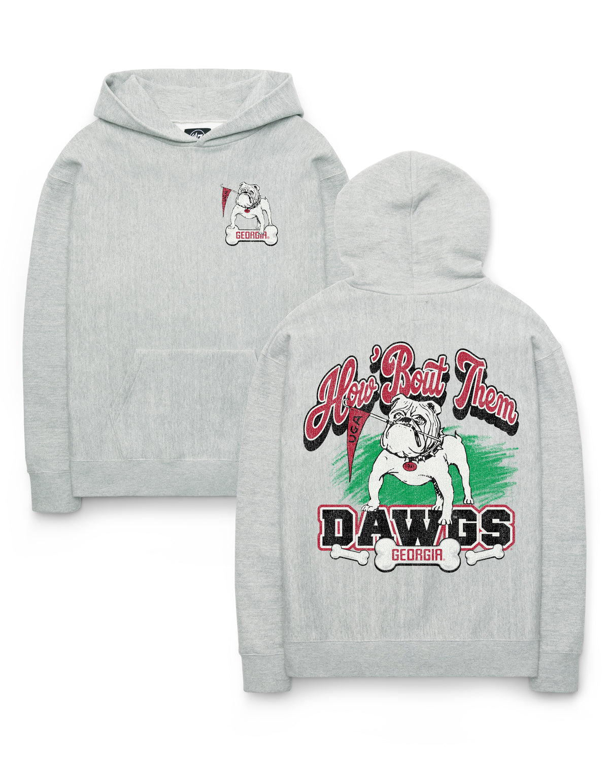 GEORGIA BULLDOGS VINTAGE VARSITY HOUSE BACKER '47 FOUNDATION HOOD
