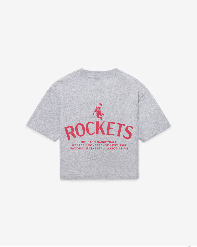 HOUSTON ROCKETS HADRIAN '47 FOUNDATION CROP TEE WOMENS