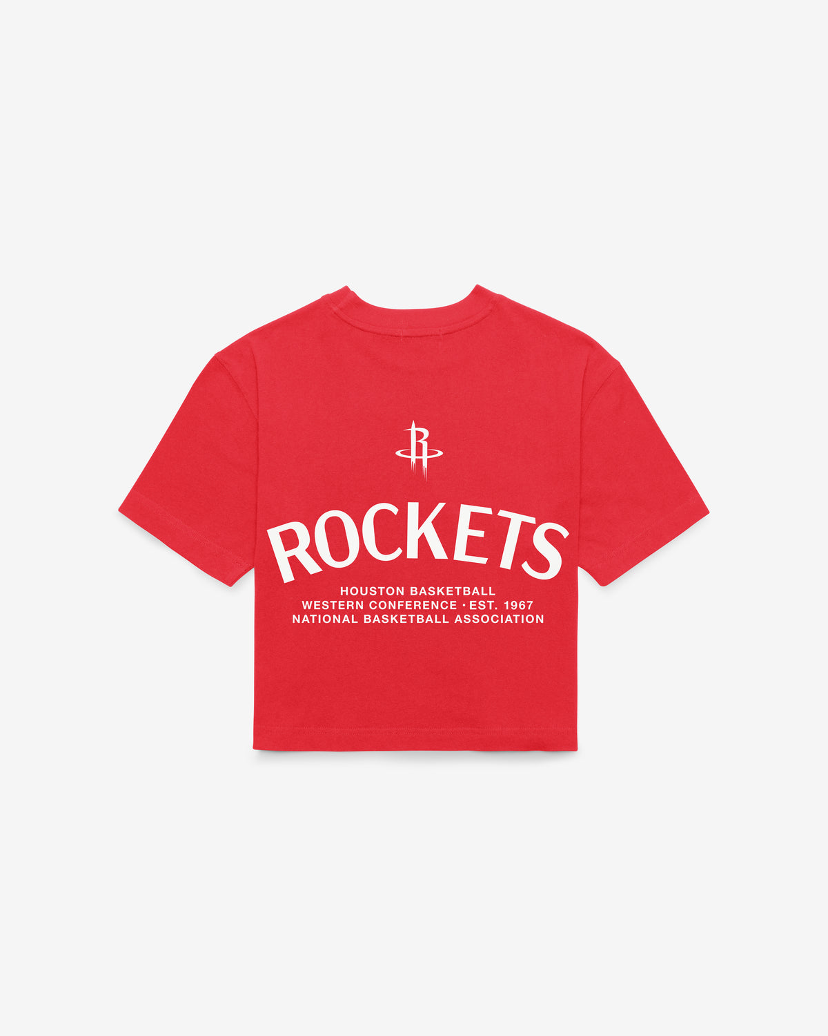 HOUSTON ROCKETS HADRIAN '47 FOUNDATION CROP TEE WOMENS