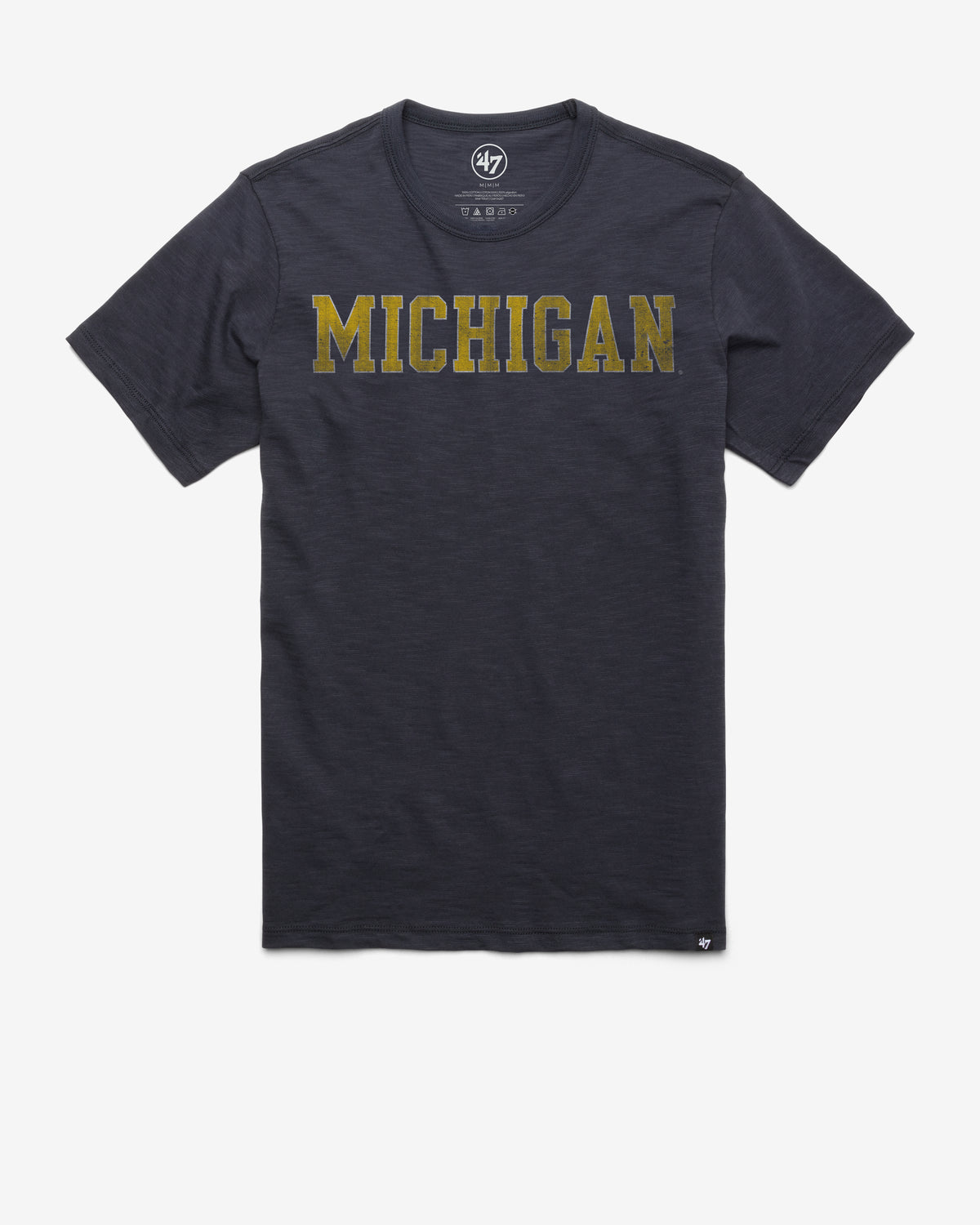 MICHIGAN WOLVERINES CLASSIC BLOCK '47 SCRUM TEE