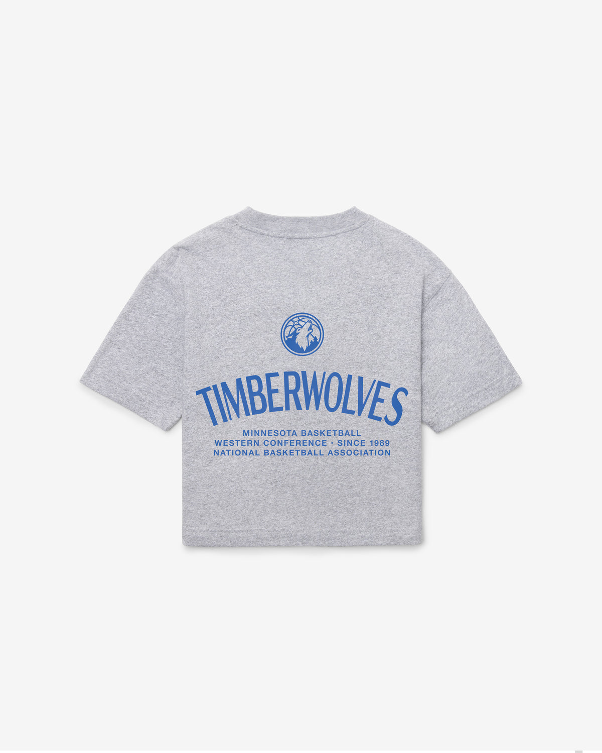 MINNESOTA TIMBERWOLVES HADRIAN '47 FOUNDATION CROP TEE WOMENS