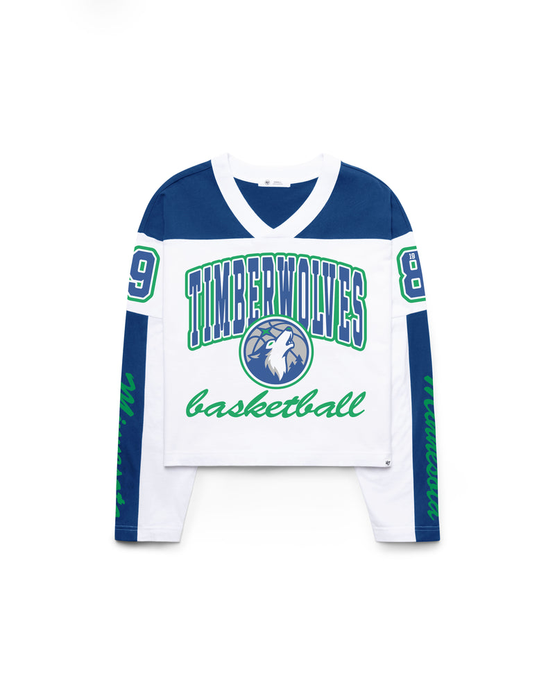 MINNESOTA TIMBERWOLVES EXCLAMATION METRO JERSEY TE