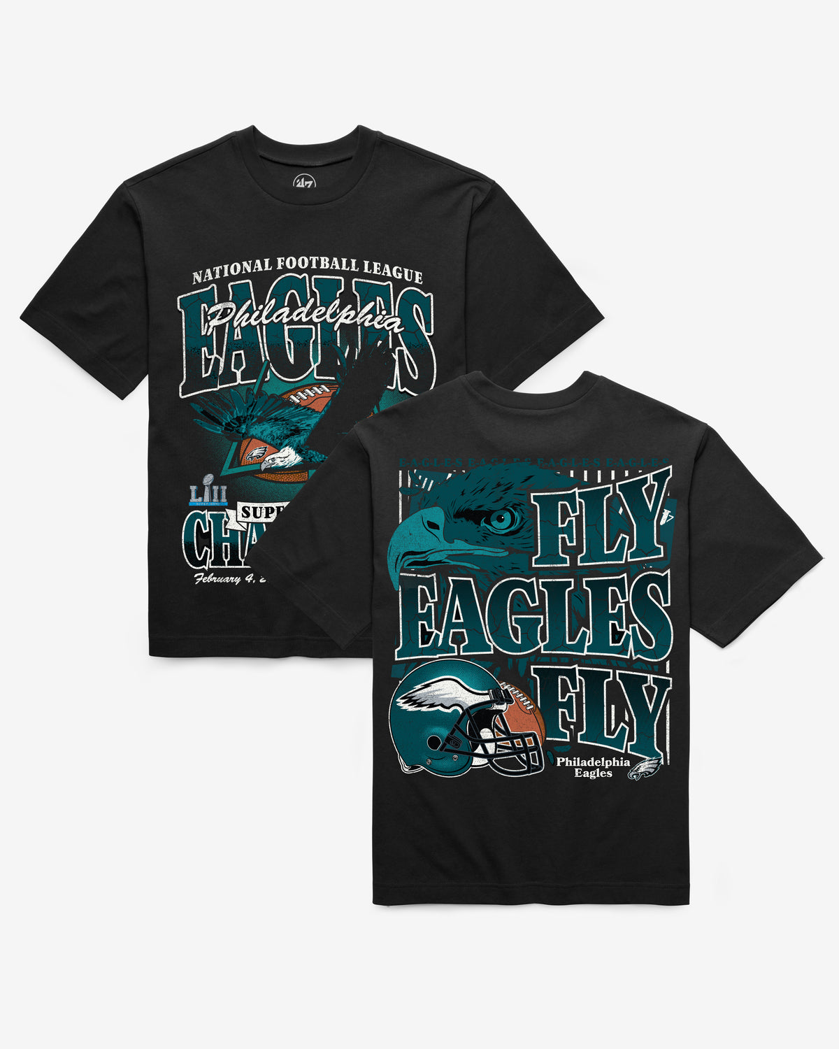 PHILADELPHIA EAGLES SUPER BOWL '47 FOUNDATION TEE