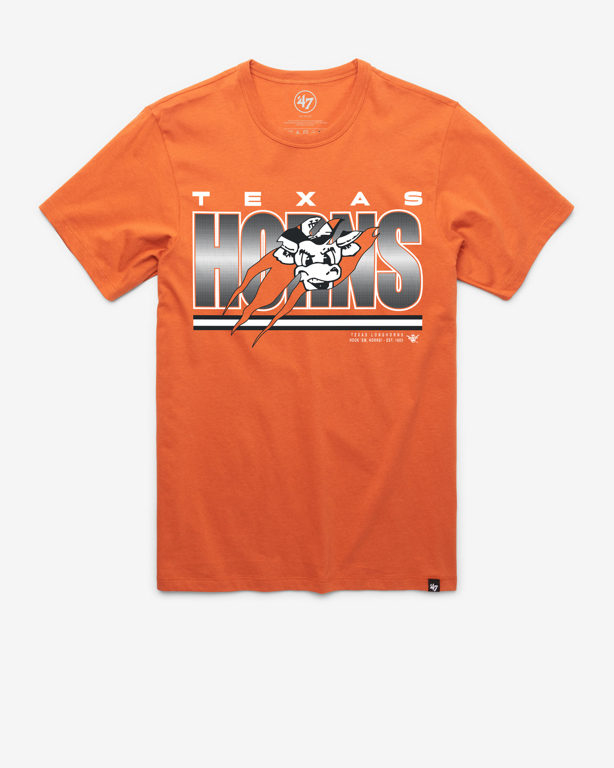 TEXAS LONGHORNS VINTAGE THUNDER RIP '47 FRANKLIN TEE
