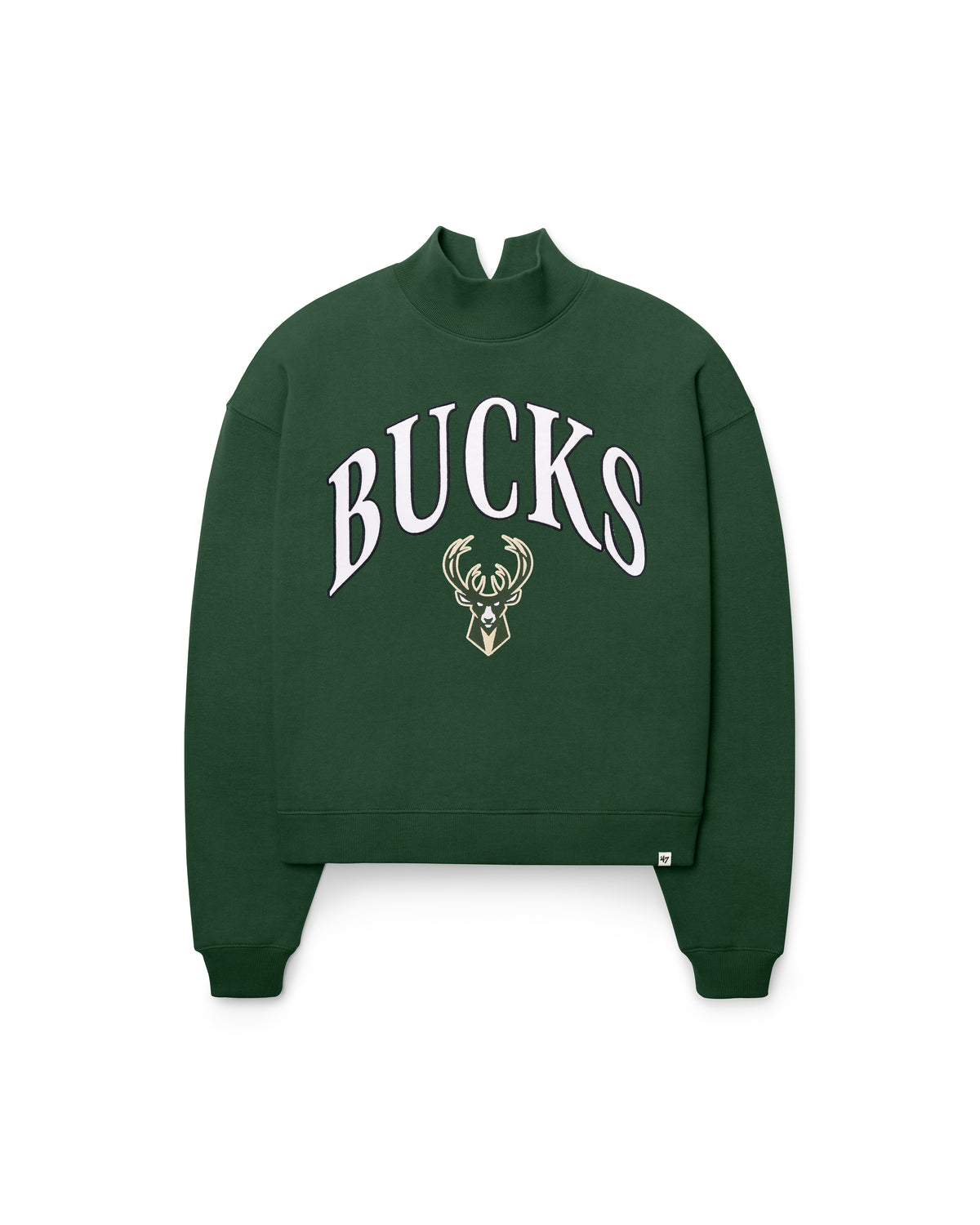 MILWAUKEE BUCKS VANTAGE '47 WOMEN'S MOCK NECK PULLOVER