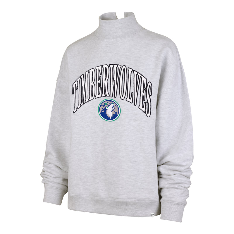 MINNESOTA TIMBERWOLVES VANTAGE '47 WOMEN'S MOCK NECK PULLOVER