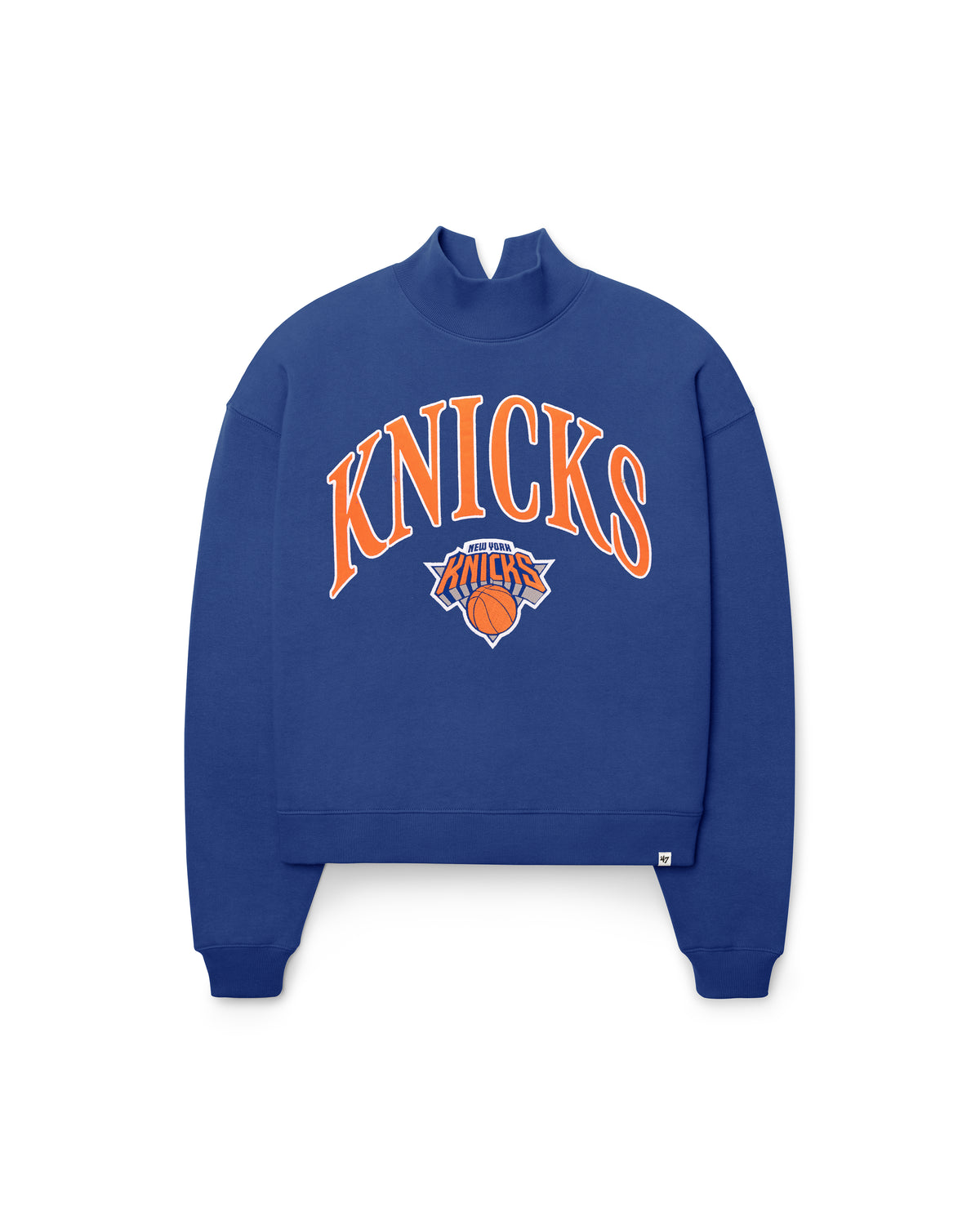 NEW YORK KNICKS VANTAGE '47 WOMEN'S MOCK NECK PULLOVER