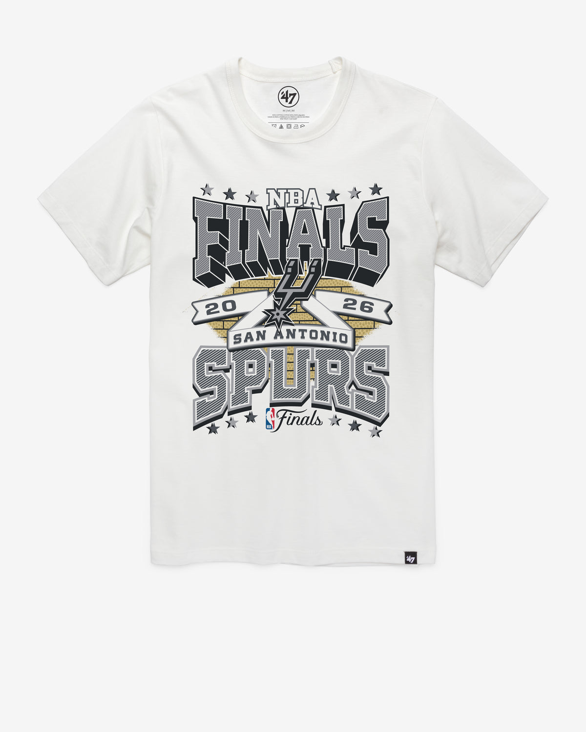 SAN ANTONIO SPURS NBA FINALS '47 FRANKLIN TEE