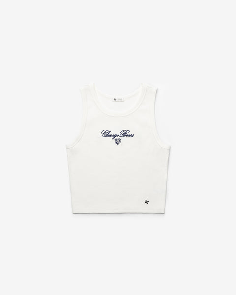 CHICAGO BEARS SCRIPT '47 BABY RIB TANK WOMENS